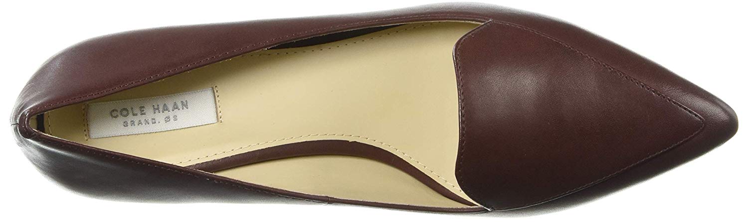 cole haan vail pointed toe skimmer flat