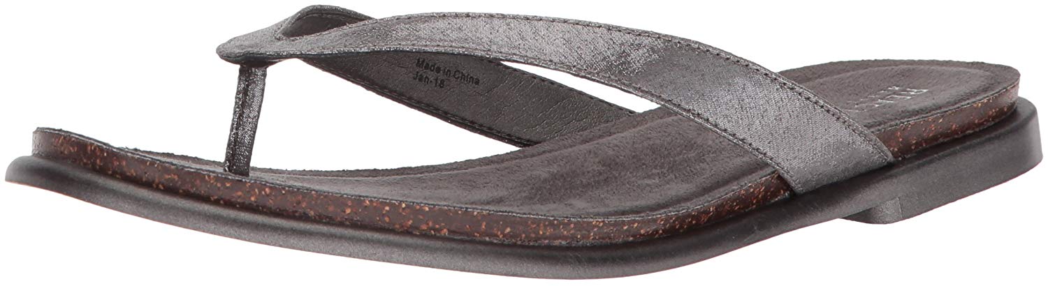 pewter flats size 8