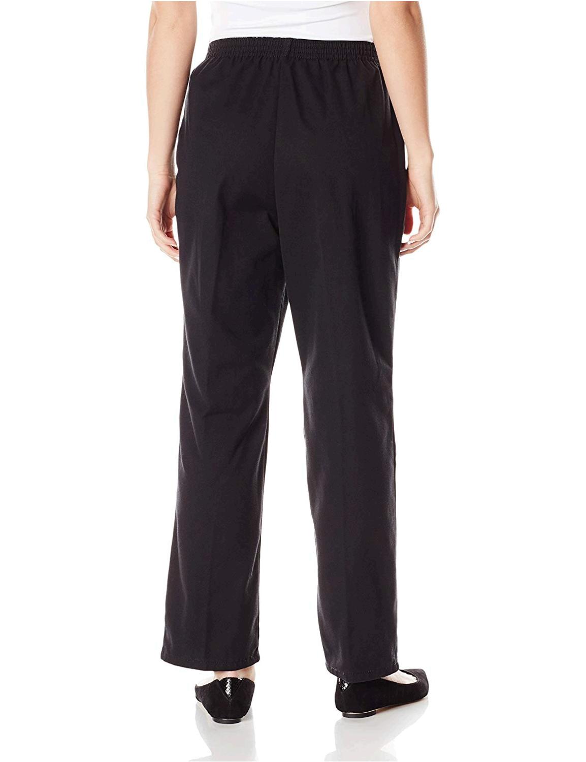 black twill pants women's