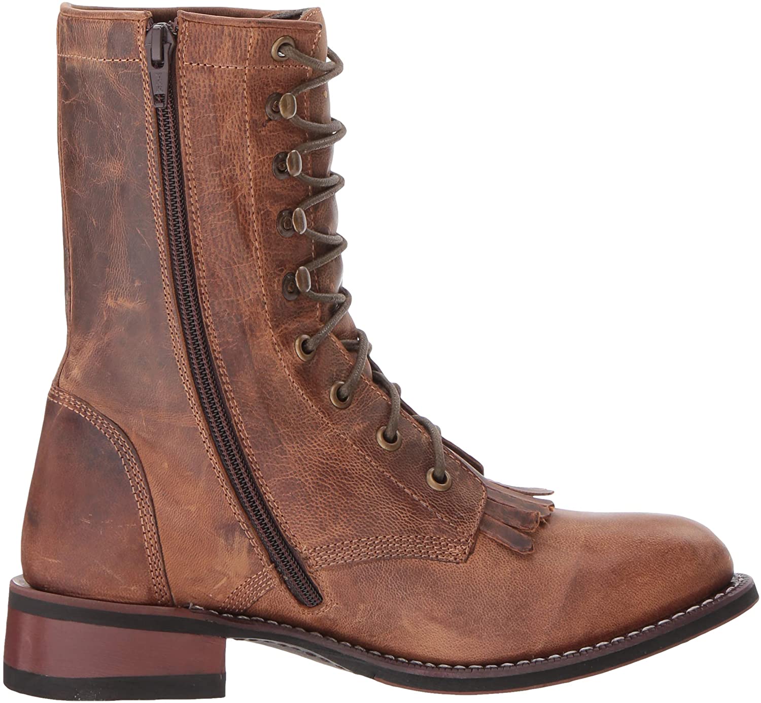 western lace up boots women