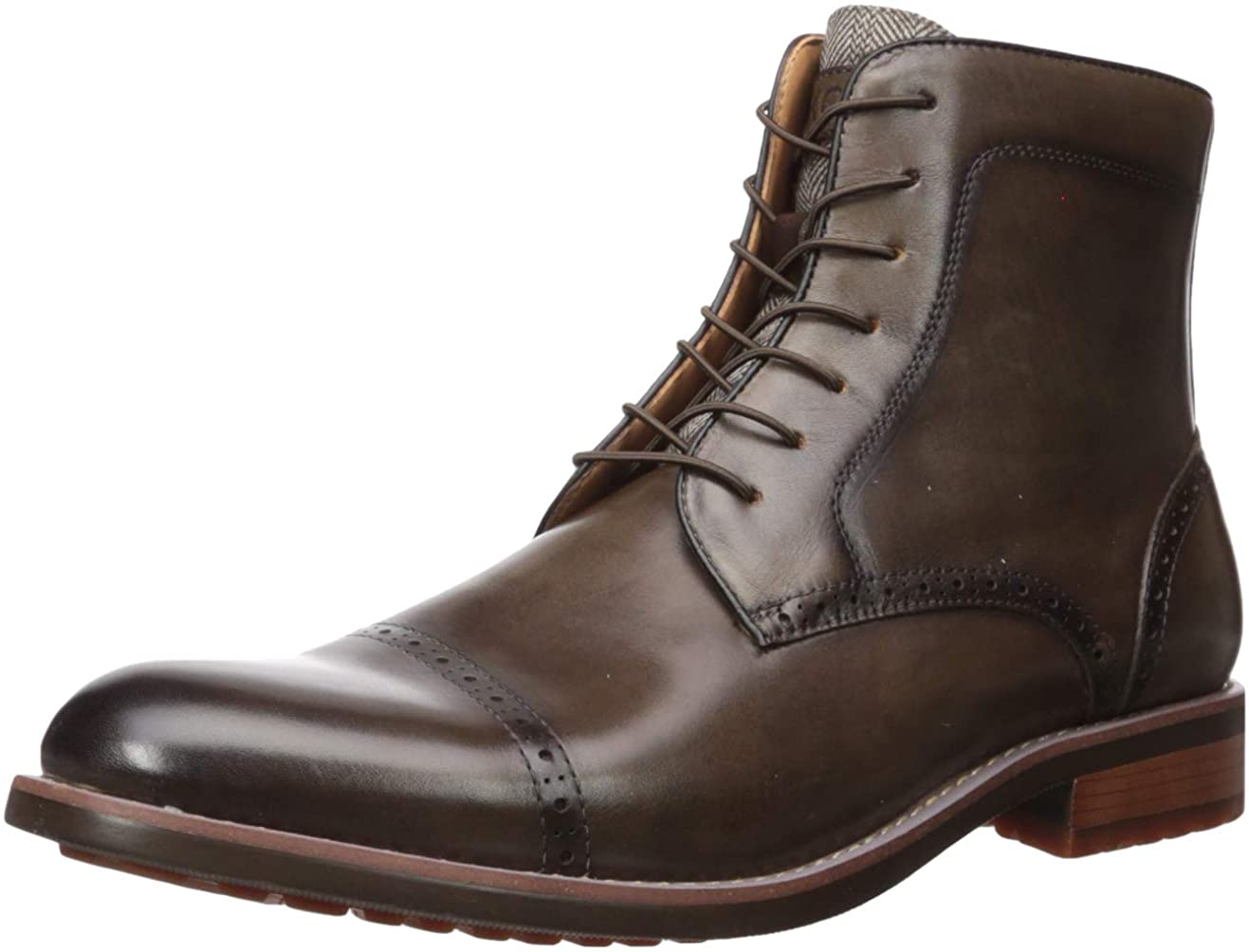 Kenneth Cole REACTION Men's Kelby Fashion Boot, Brown ...