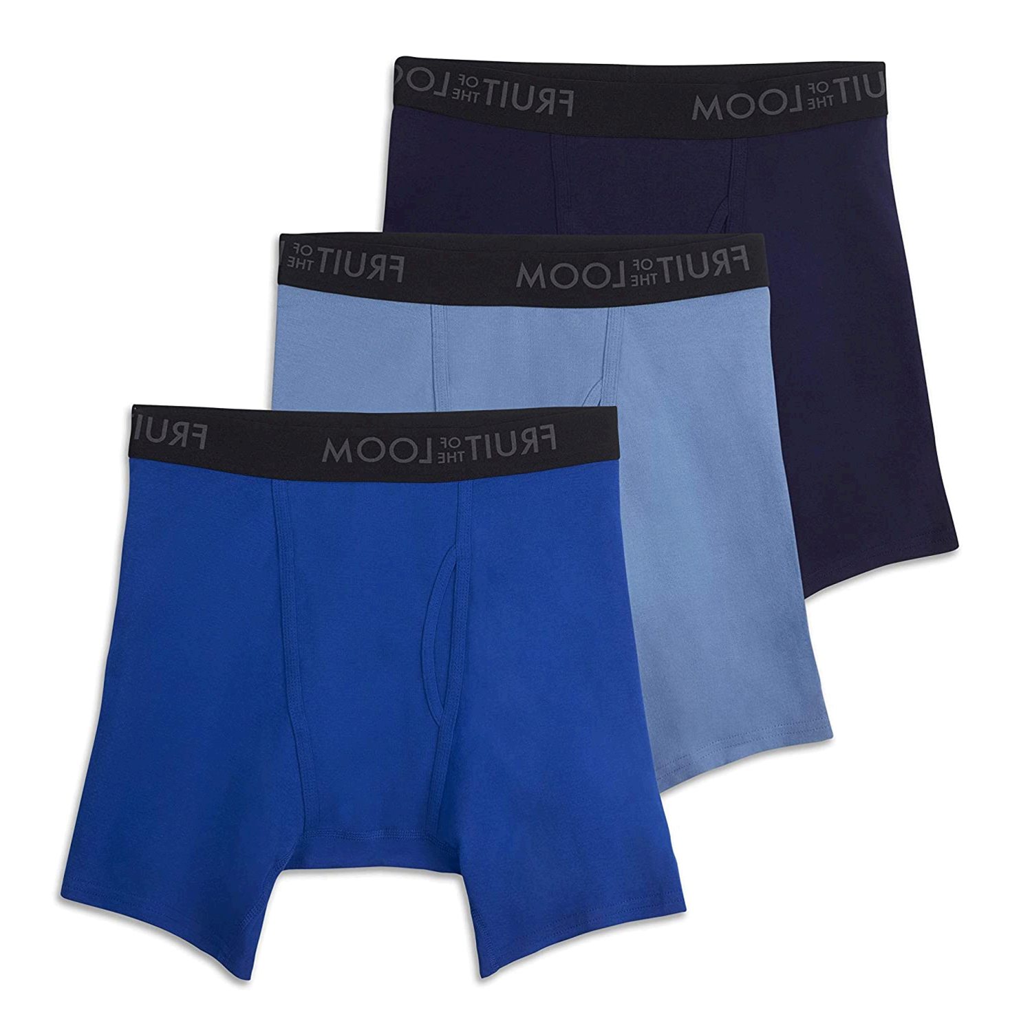 Fruit of the Loom Men's Breathable Underwear, Big Man -, Blue, Size XX ...