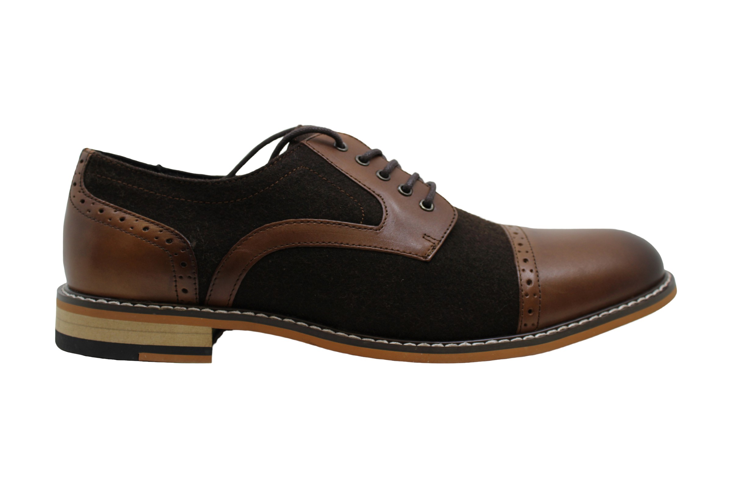 brown dress oxfords