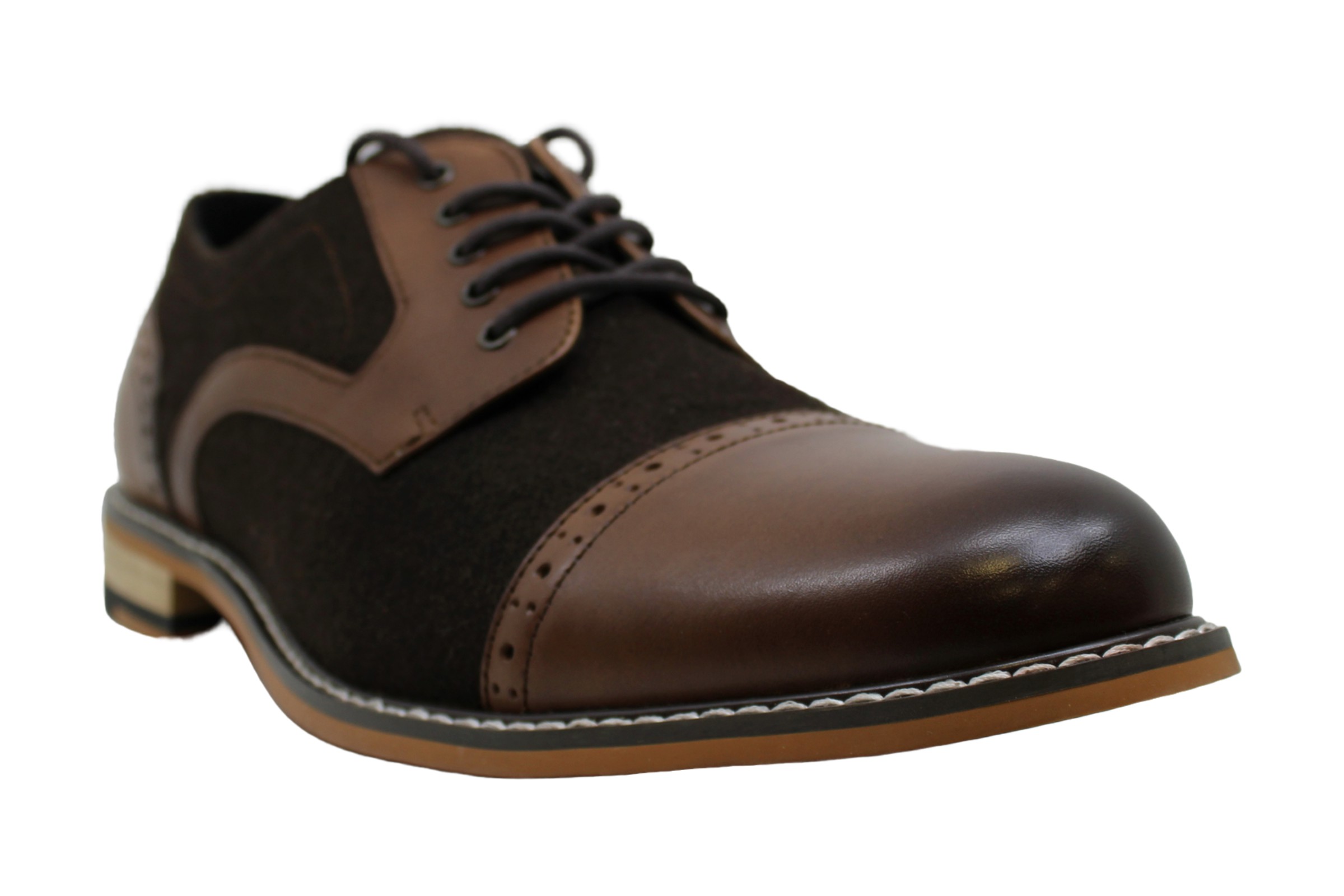 brown dress oxfords