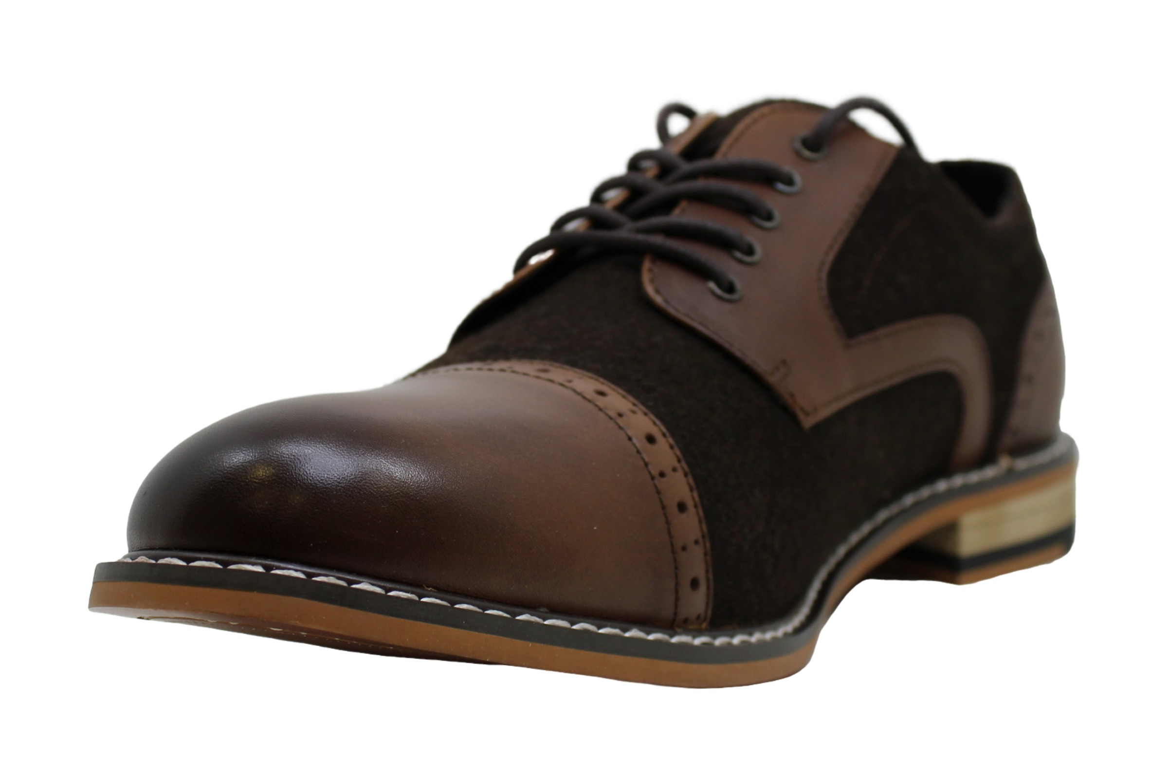brown dress oxfords