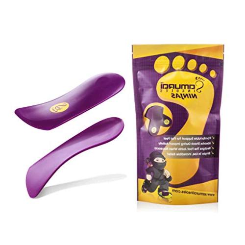 Samurai Insoles Orthotics Ninjas, Foot Orthotics for Heel