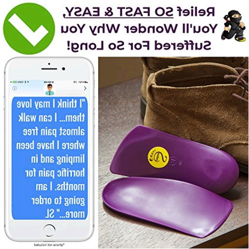 Samurai Insoles Orthotics Ninjas, Foot Orthotics for Heel