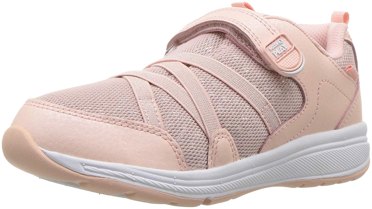 Kids Stride Rite Girls M2P Emmy Big Kid Leather Low Top Walking Shoes