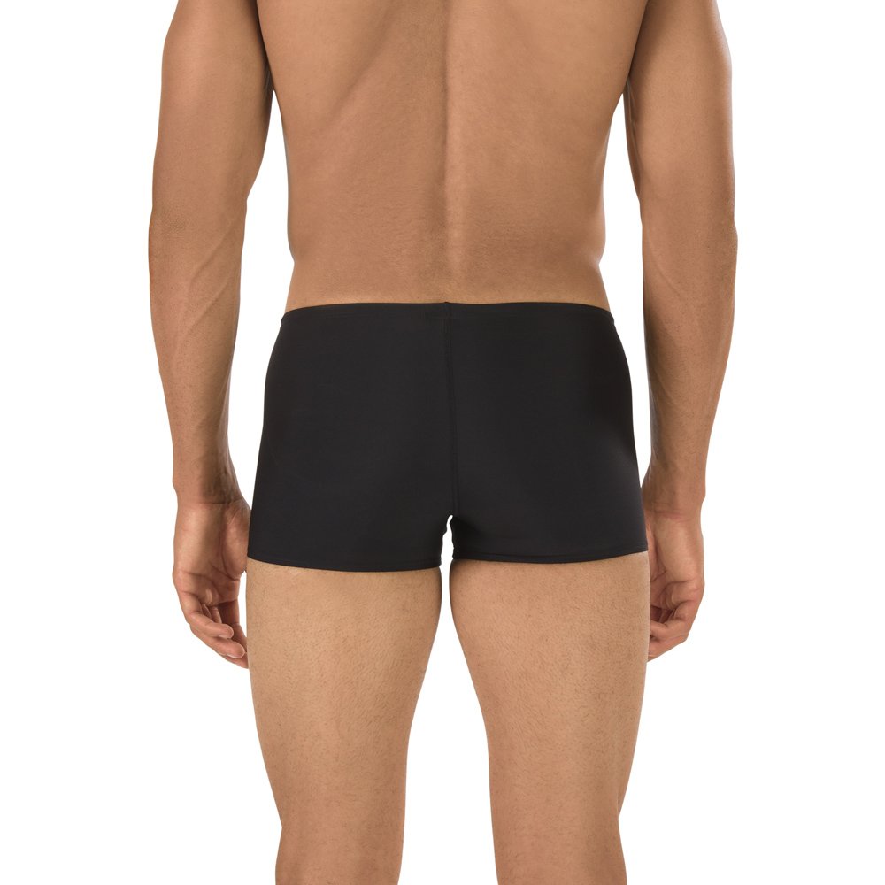 speedo men's swimsuit square leg poly mesh training suit