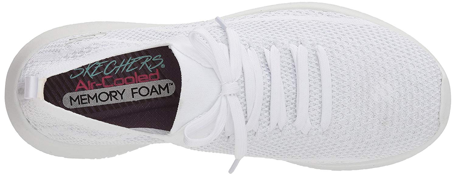 sketchers ultra flex white