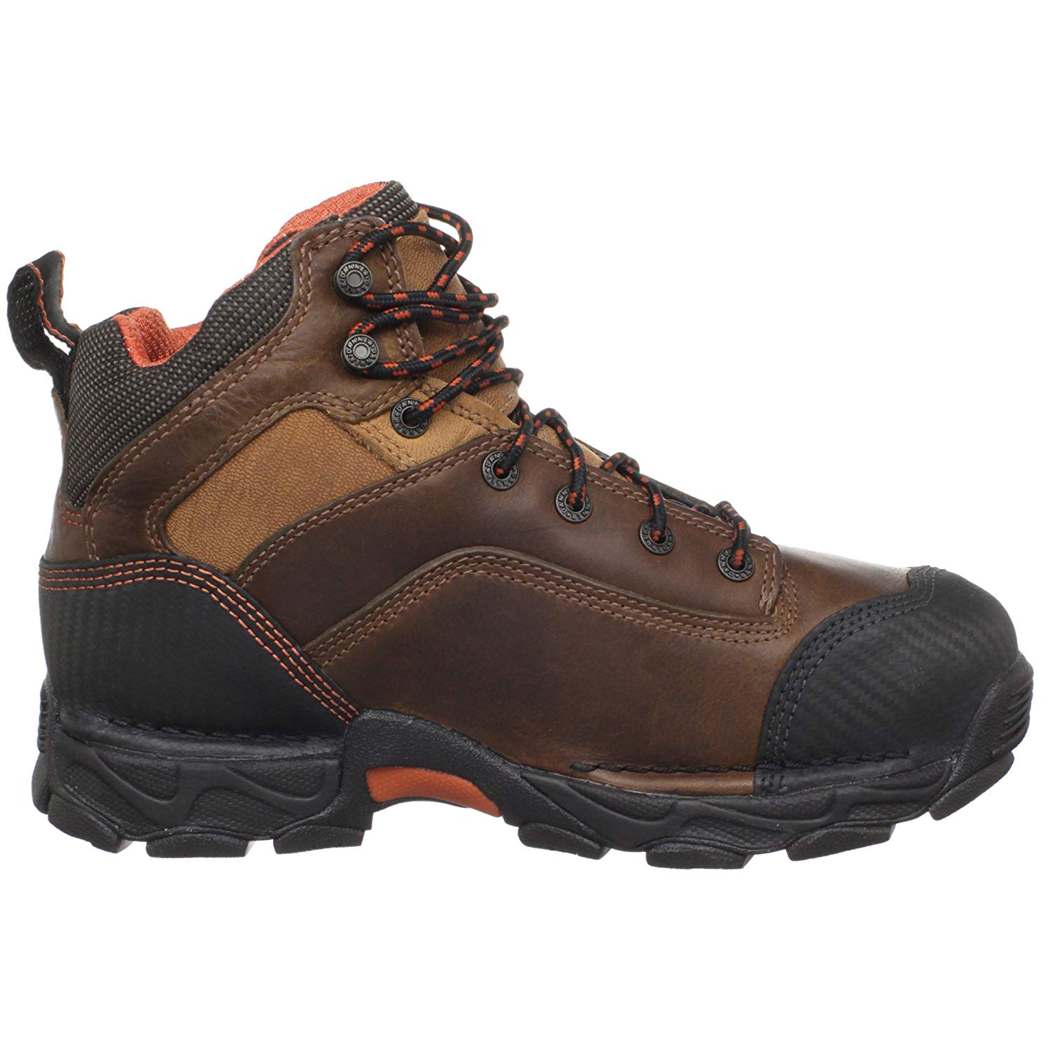 Danner Mens Corvallis 5 Leather Cap Toe Ankle Safety Boots, Brown, Size ...