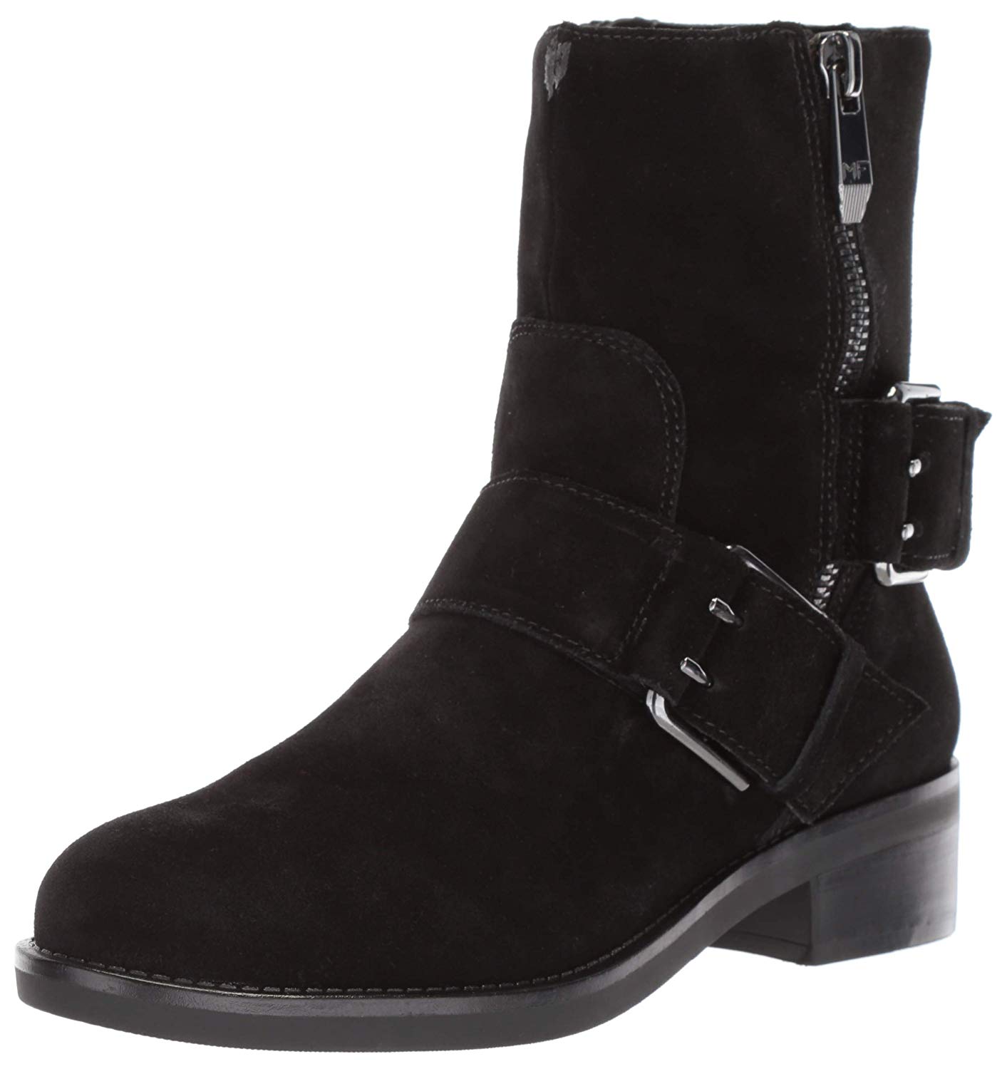 marc fisher black patent boots