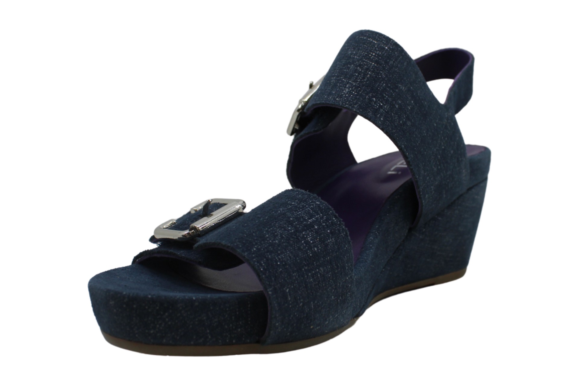 Vaneli Womens Ilgen Open Toe Casual Platform Sandals, Jeans, Size 8.0 ...