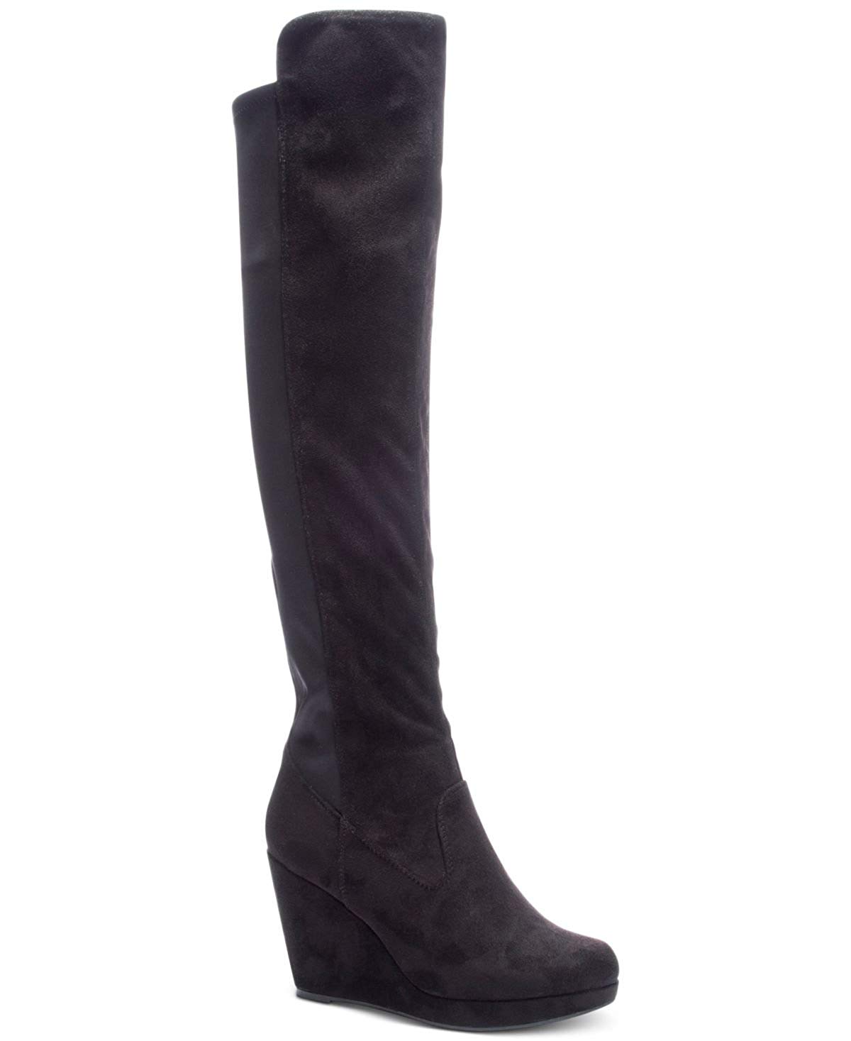 Chinese Laundry Womens Lovey Night Out Heels Knee-High Boots, Black ...