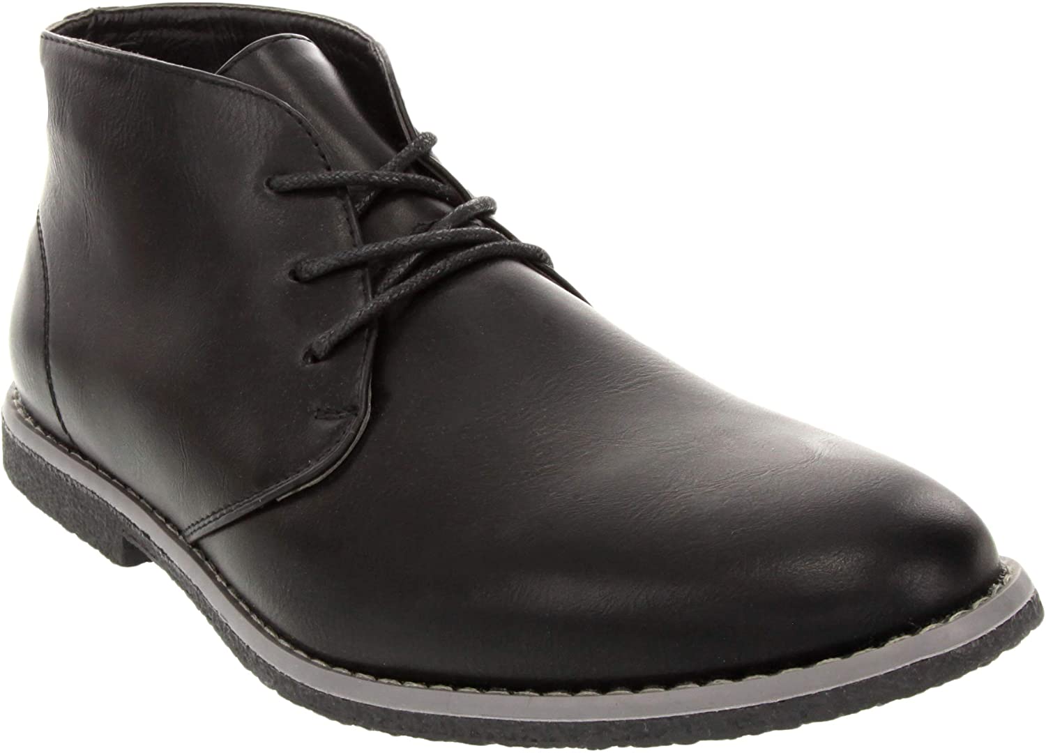 London Fog Mens Broadstreet Chukka Boot, Black, Size 9.0 aQW6 | eBay
