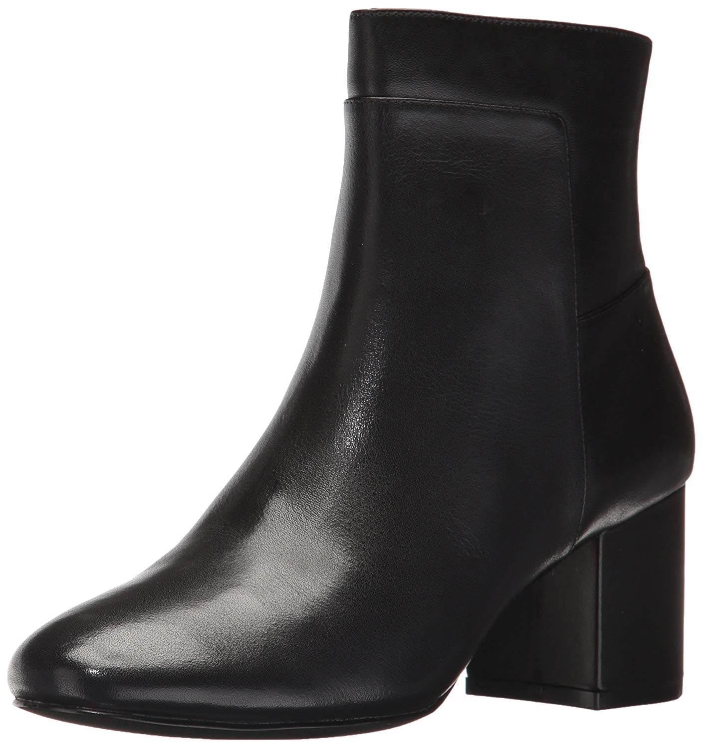 cole haan black leather bootie