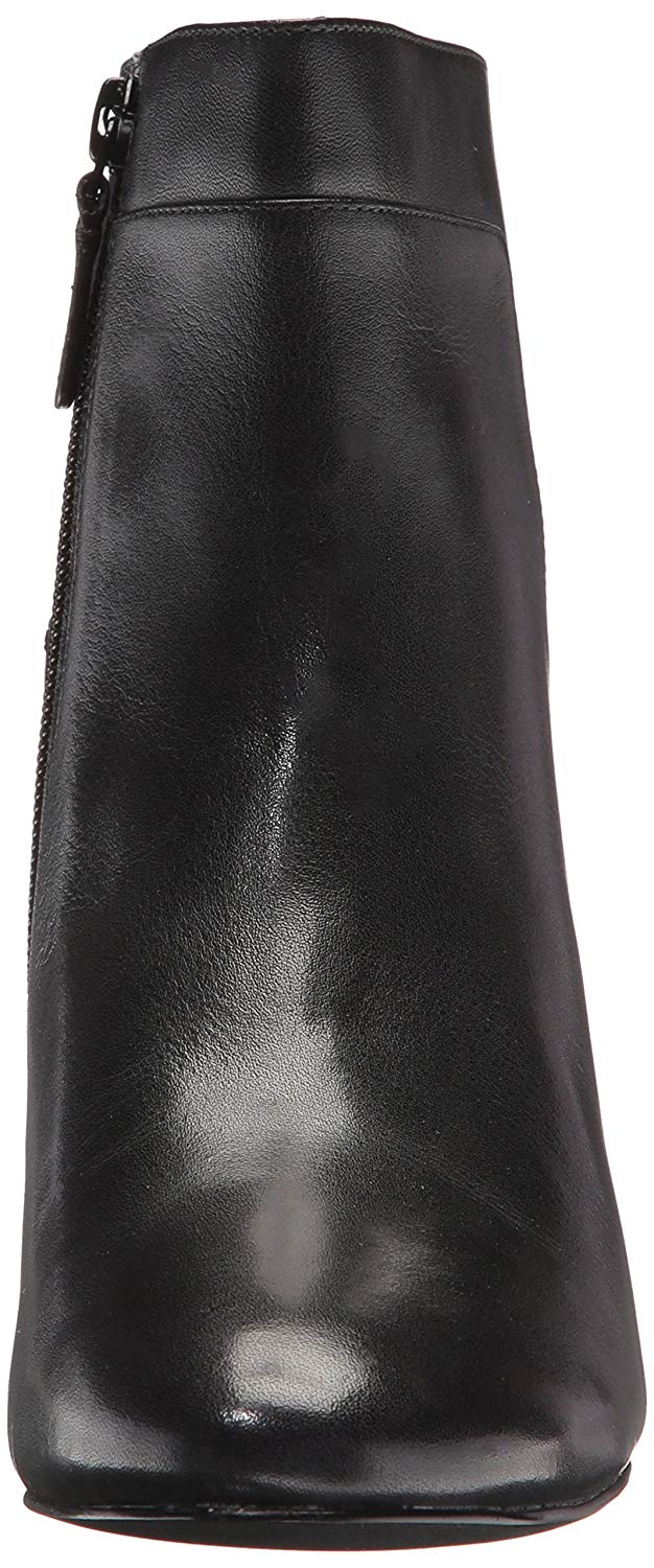 cole haan black leather bootie