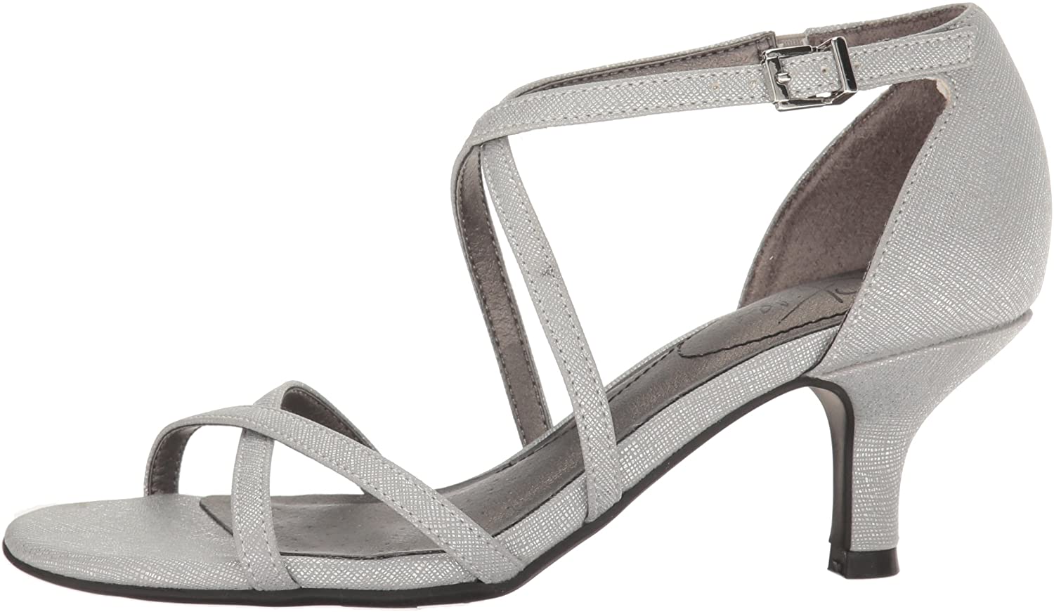 LifeStride Women's Flaunt Dress Sandal, Silver, Size 7.0 IoRC eBay