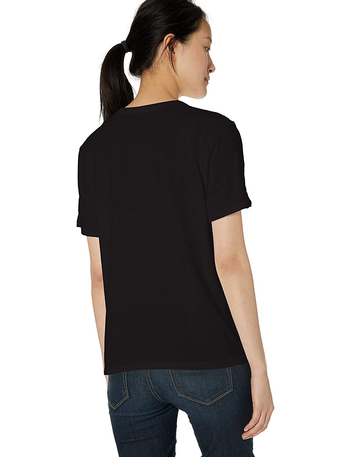Calvin Klein Jeans Women's CKJ Soft Cotton Crewneck T-Shirt,, Black, Size Medium | eBay