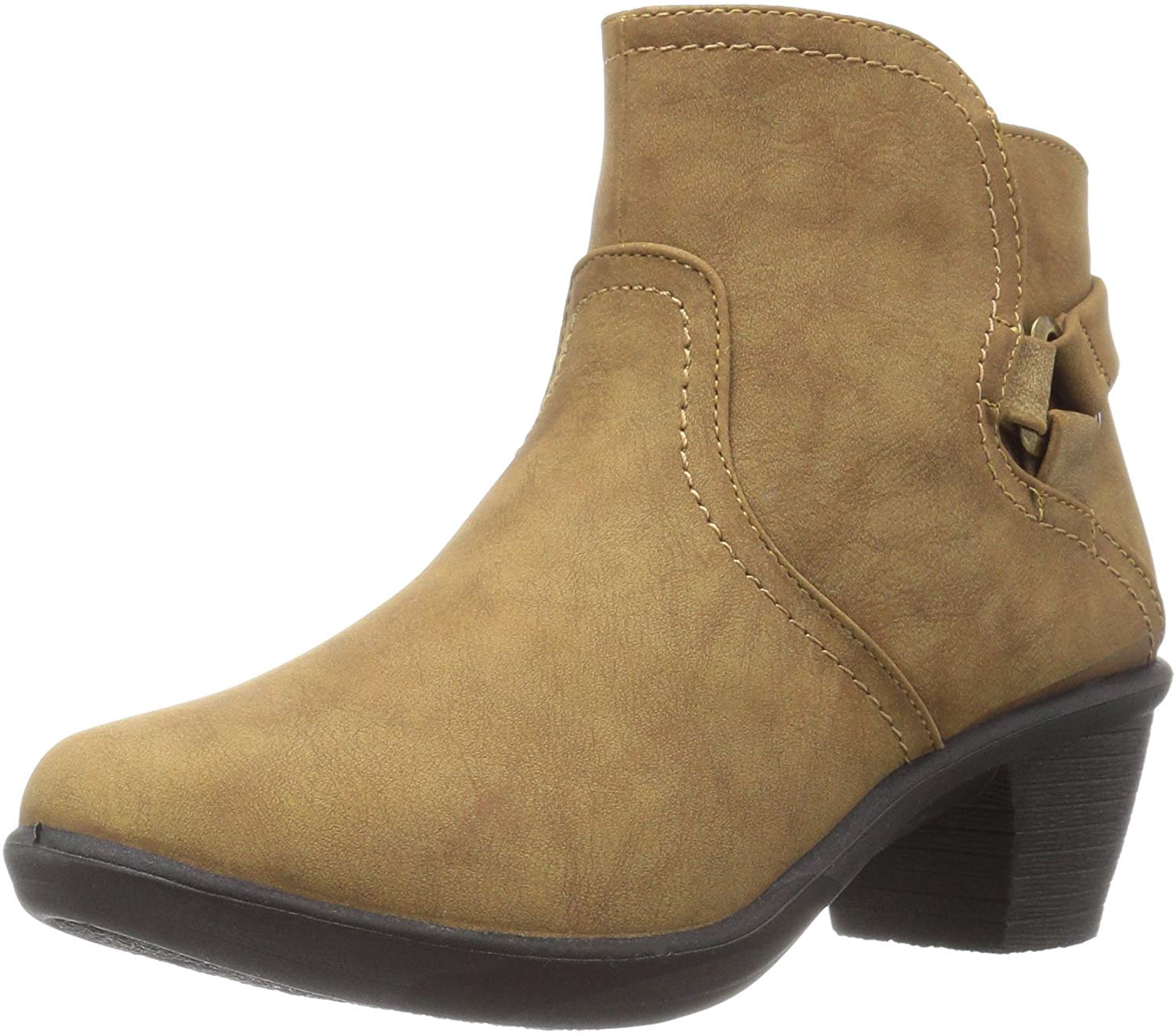 easy street womens dawnta booties block heel