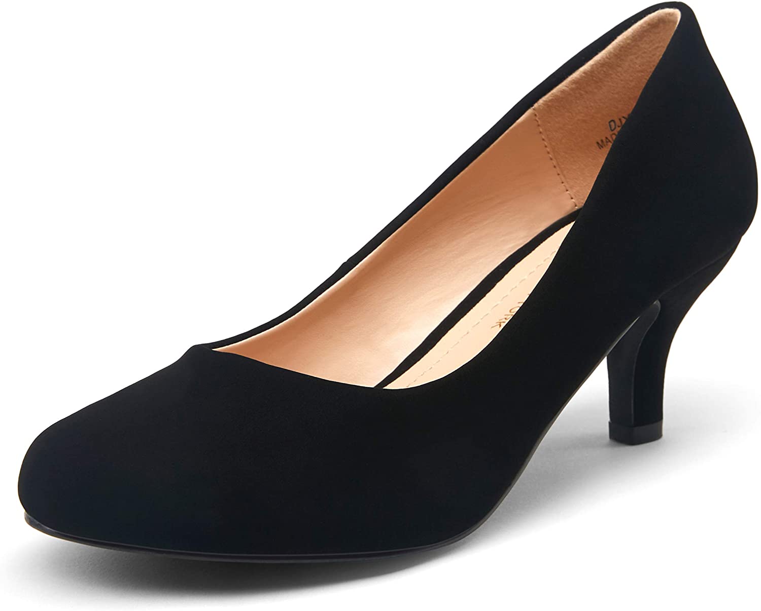JEOSSY Women�s Low Heels Dress Shoes Bridal Wedding Party