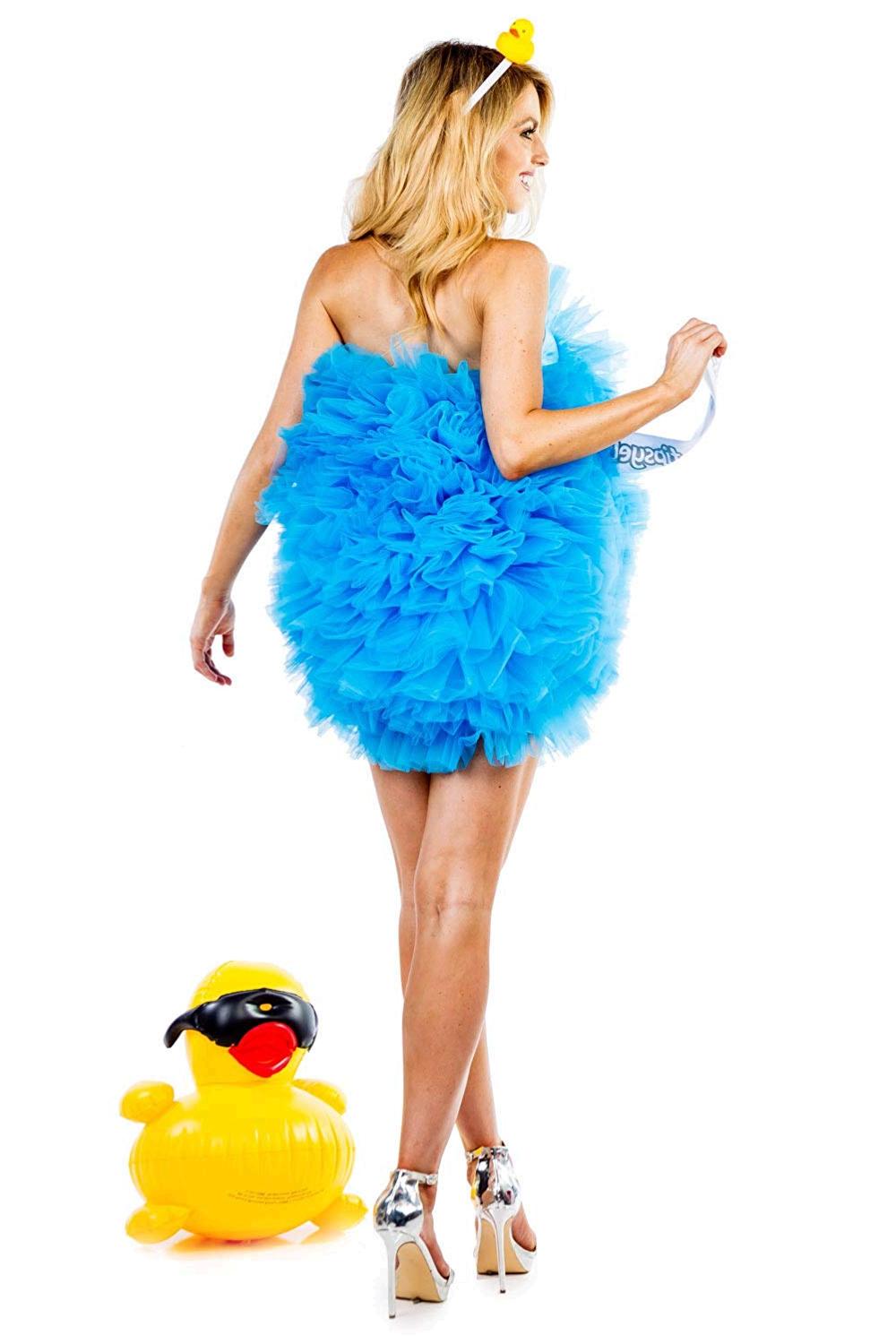 Tipsy Elves Women's Funny Loofah Costume Dress Shower, Loofah, Size