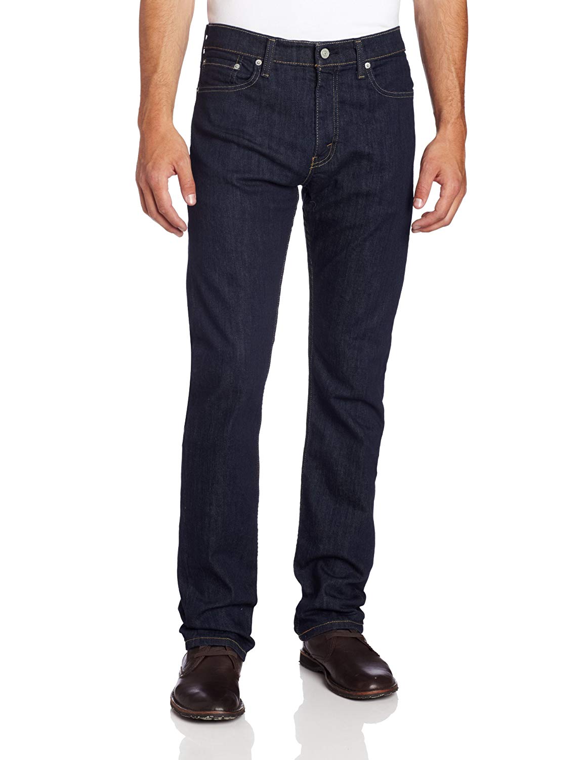Levi's Men's 513 Stretch Slim Straight Jean, Bastion,, Blue, Size 34W x ...