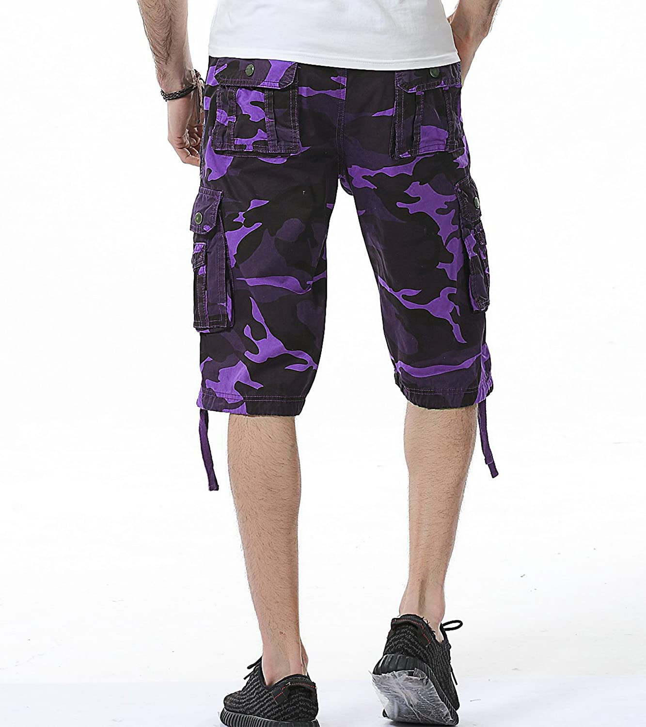 mens casual cargo shorts