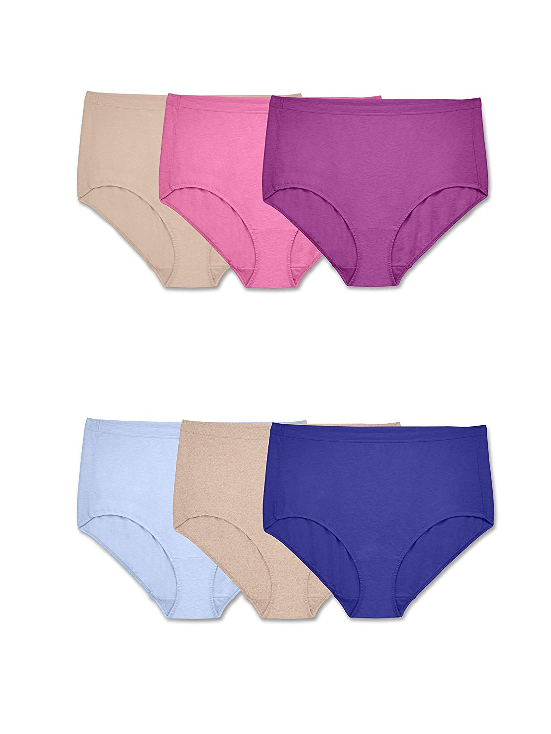 Fruit of the Loom Women's Underwear Panties (Regular &, MultiColor ...