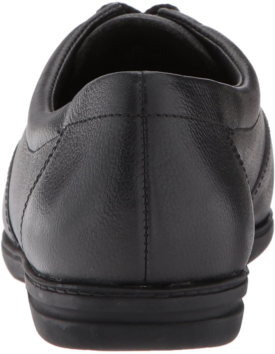 Easy Spirit Womens ESMOTION Leather Almond Toe Oxfords, Black, Size 7.0 ...