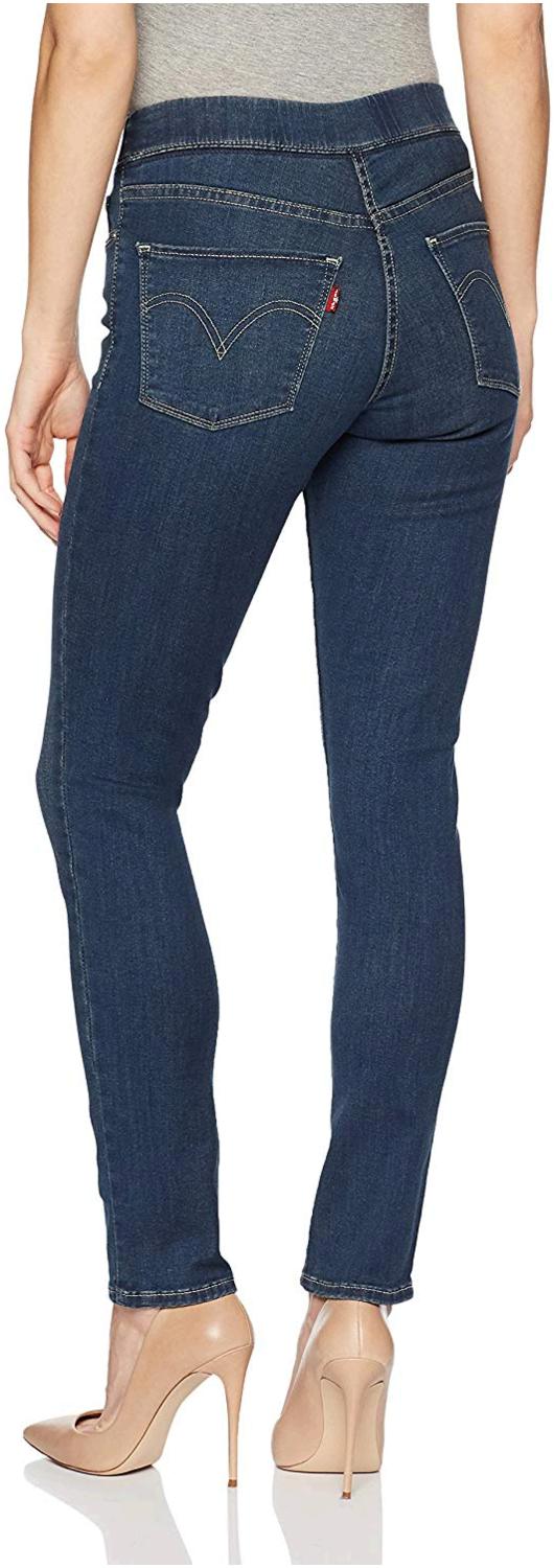 Levi's Women's Pull-On Jeans, Mod Blue, 33 (US 16), Mod Blue, Size 33 ...