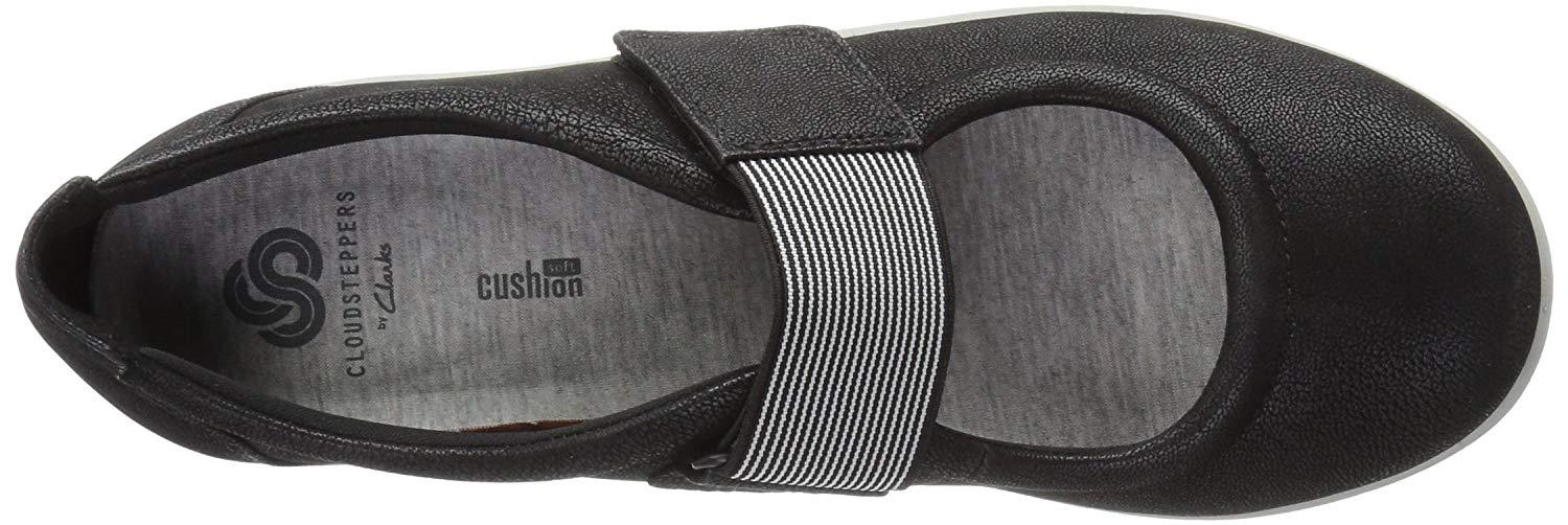 CLARKS Womens Sillian Cala Closed Toe Ankle Wrap Mary Jane CLARKS Womens Sillian Cala Closed Toe Ankle Wrap Mary Jane