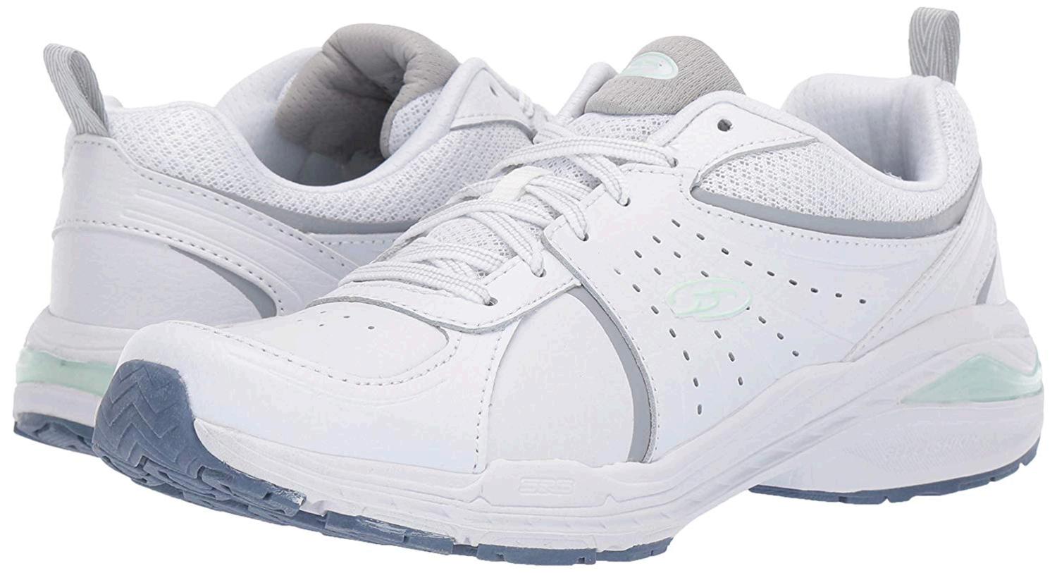white dr scholl's shoes