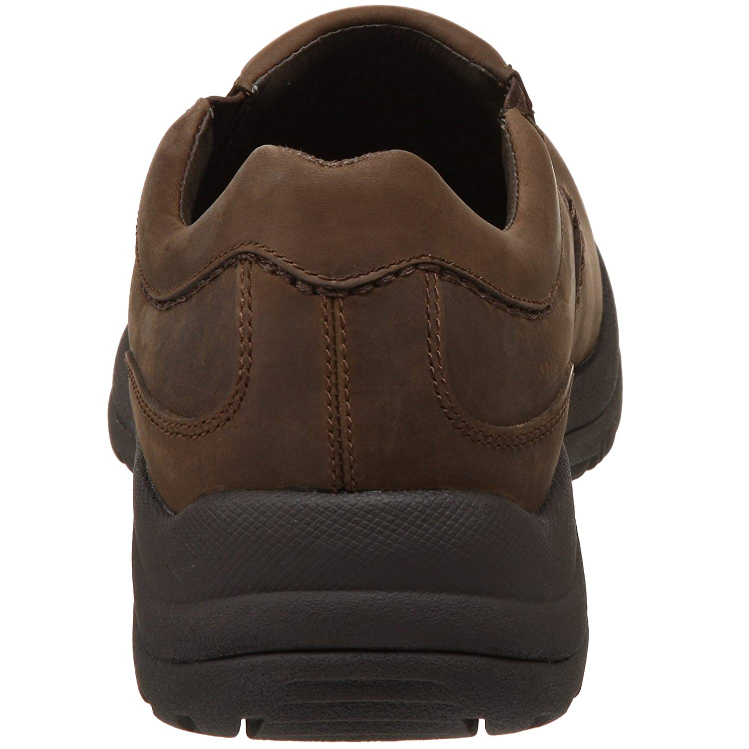 mens leather slip on clogs
