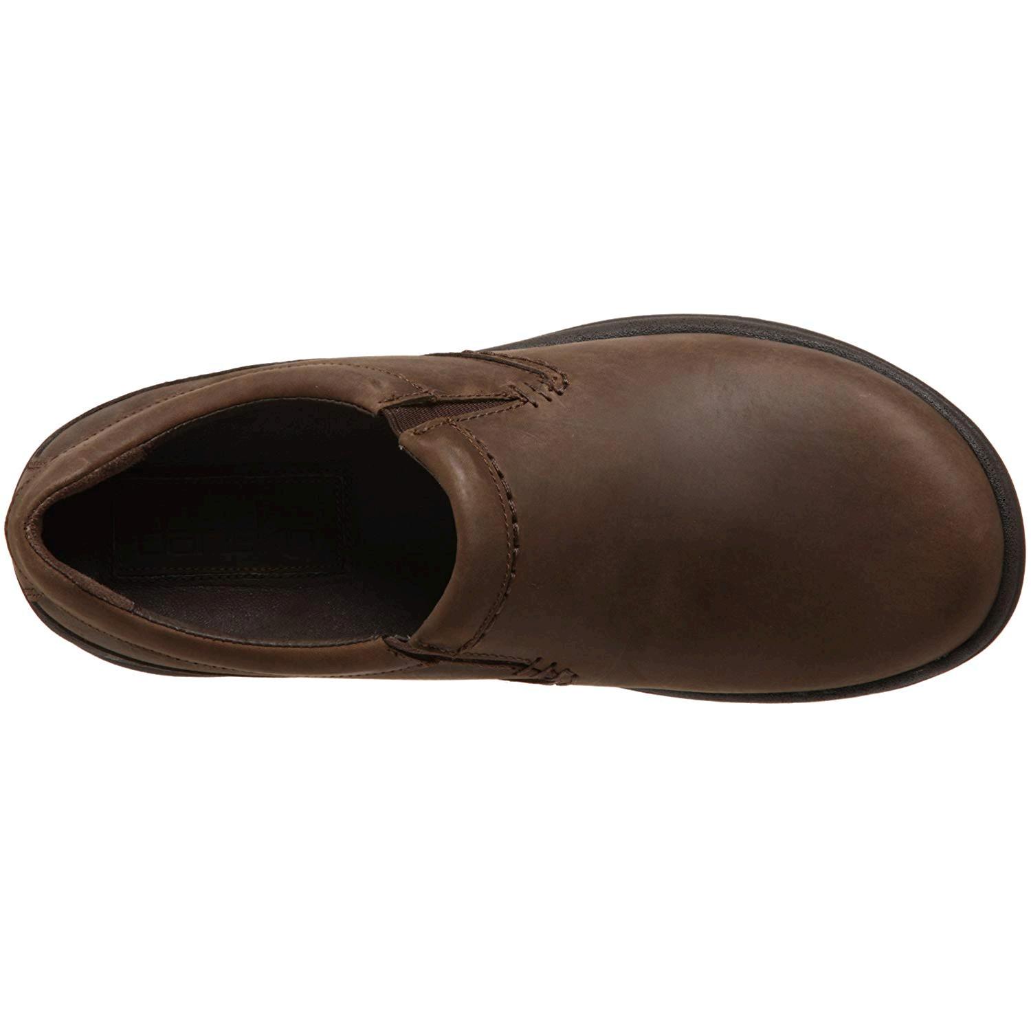 Dansko Mens Wynn Distressed Leather Slip On Casual Clogs, Brown, Size ...
