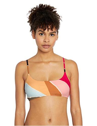 billabong crop bikini top