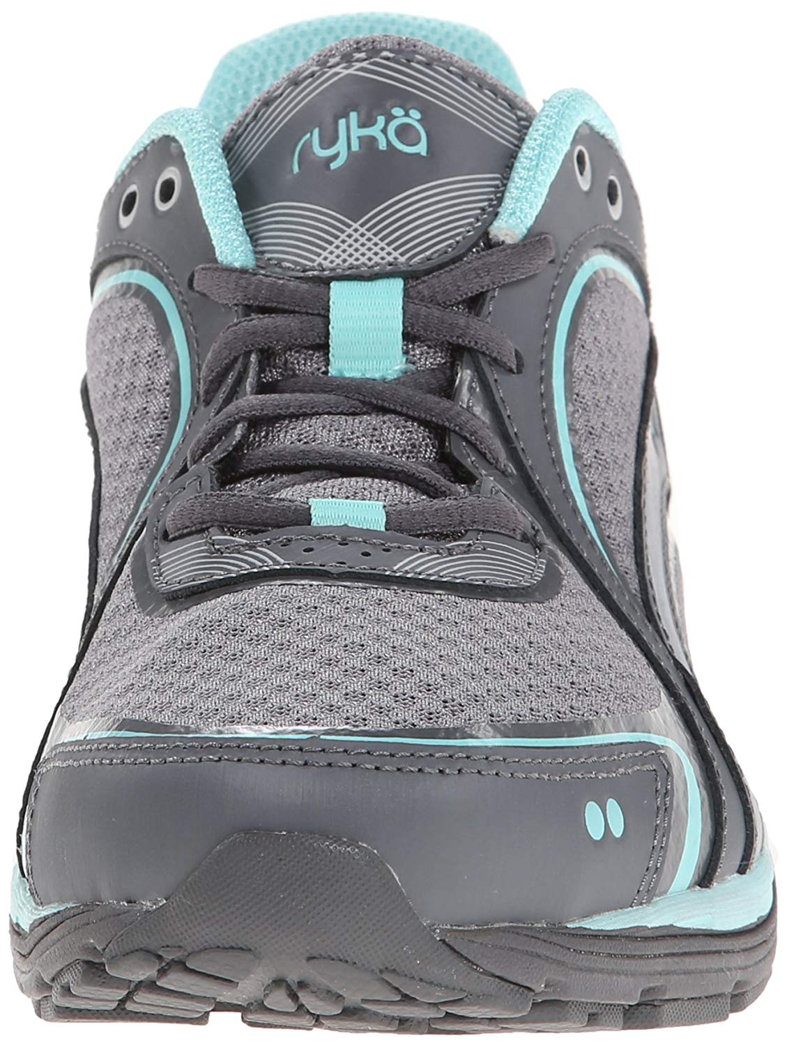 ryka mesh lace up memory foam sneakers