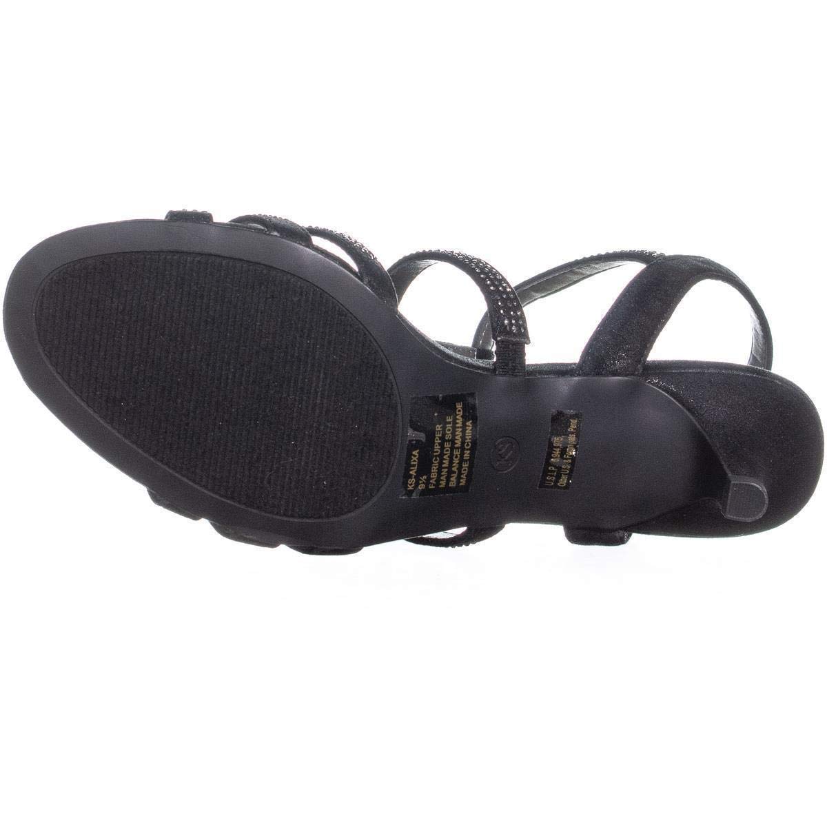 Karen Scott Alixa Women's Sandals & Flip Flops Black Size 8.5 M, Black ...