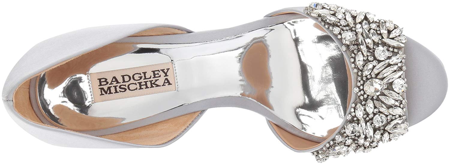 badgley mischka hardy embellished wedge