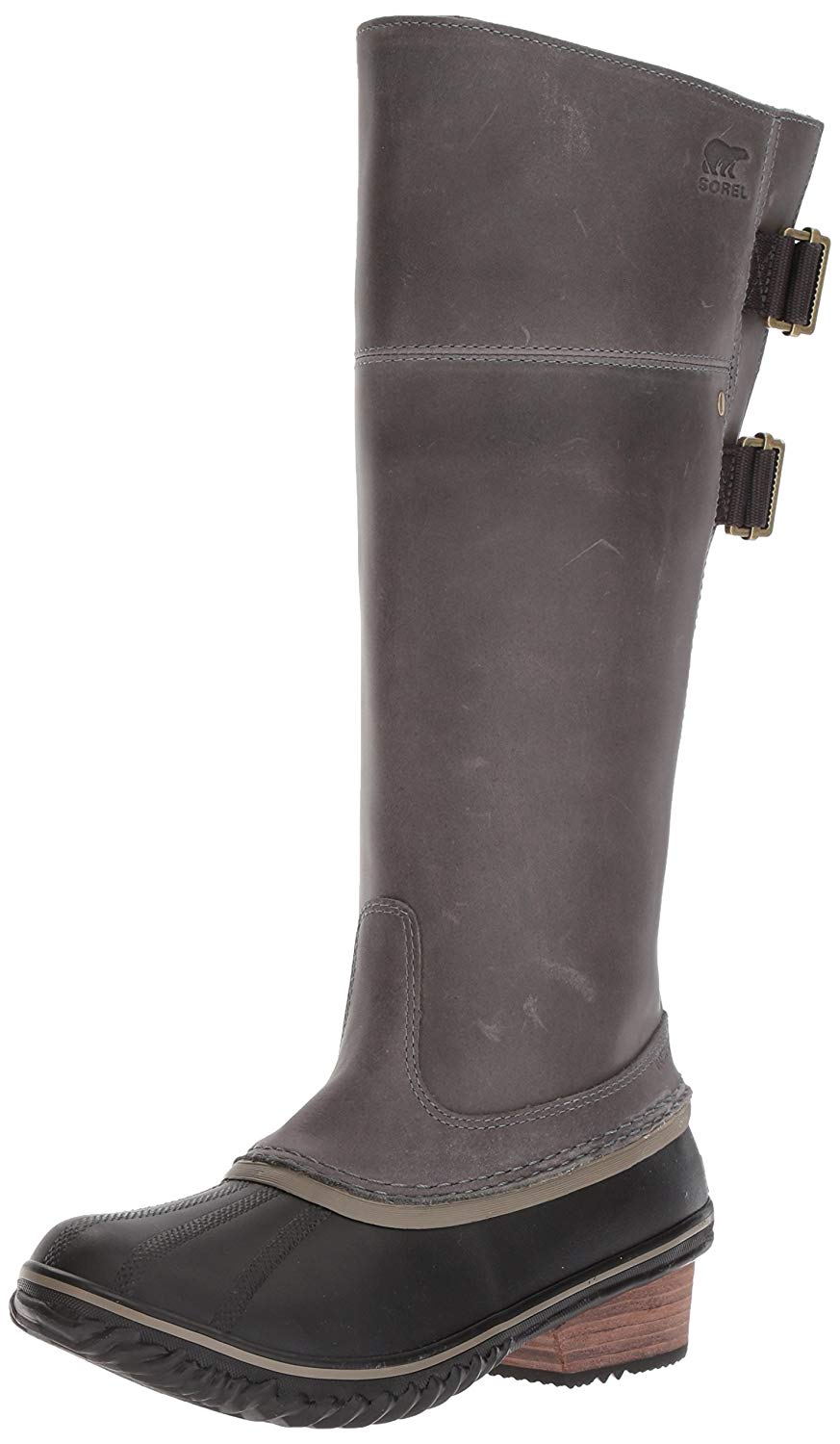 sorel slimpack quarry black