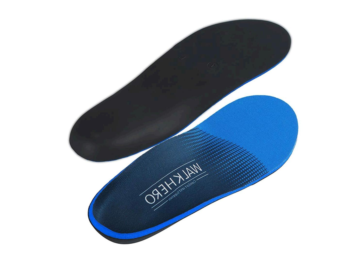 Plantar Fasciitis Feet Insoles Arch Supports Orthotics Inserts, Blue ...