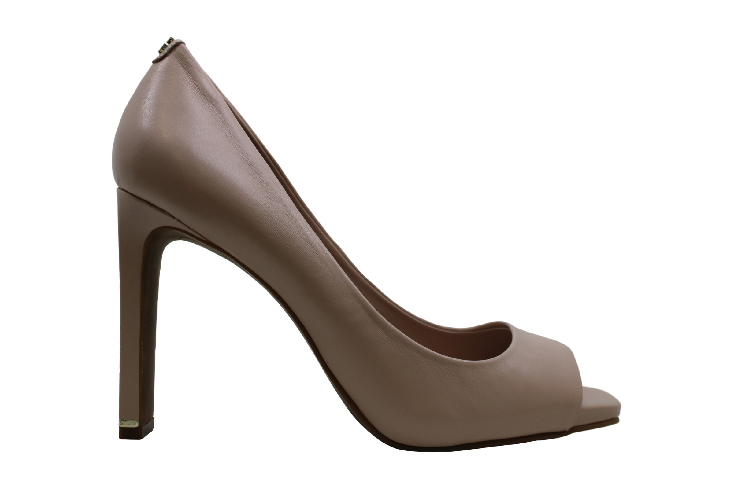 nude peep toe ankle strap