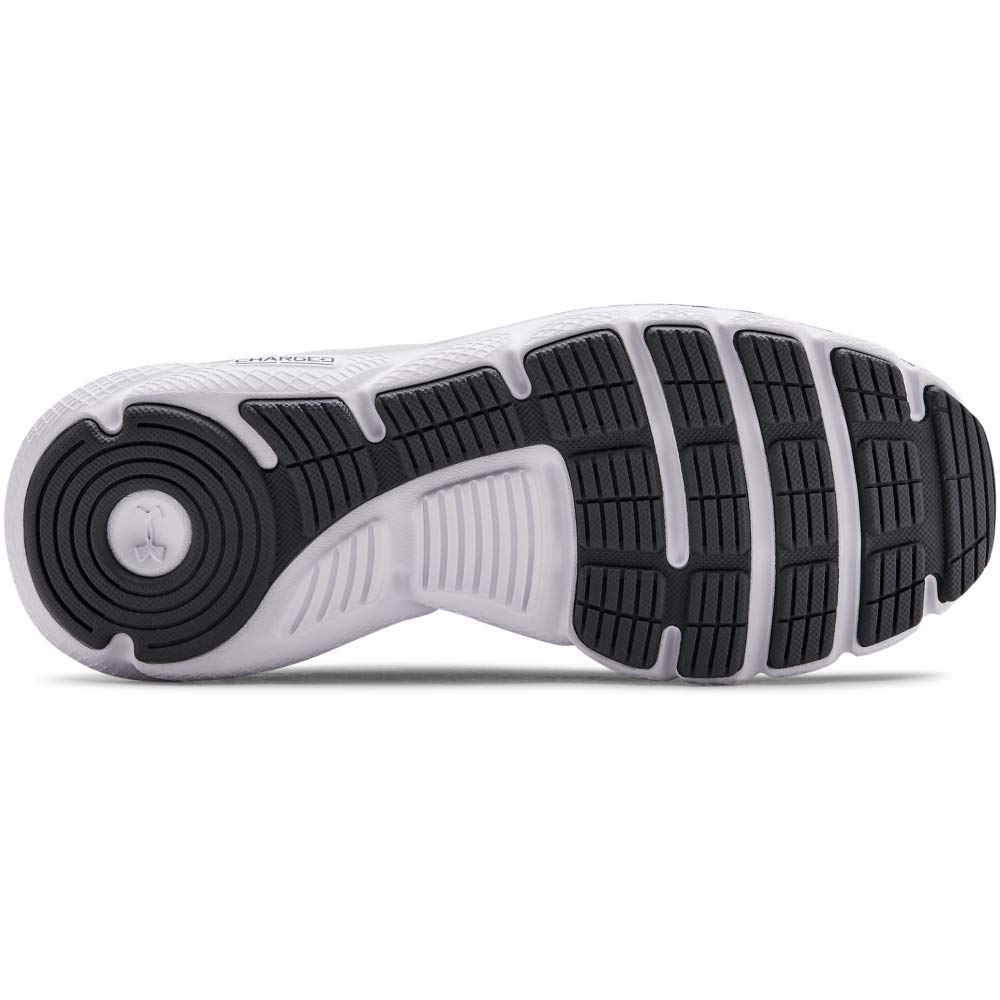 Under Armour Women's Shoes Charged Assert Low Top Slip On, Black/White