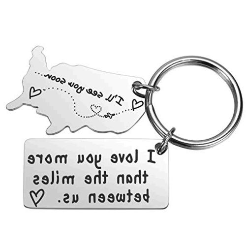 I Love You More Than The Miles Between Us Long Distance, 1 Pack, Size