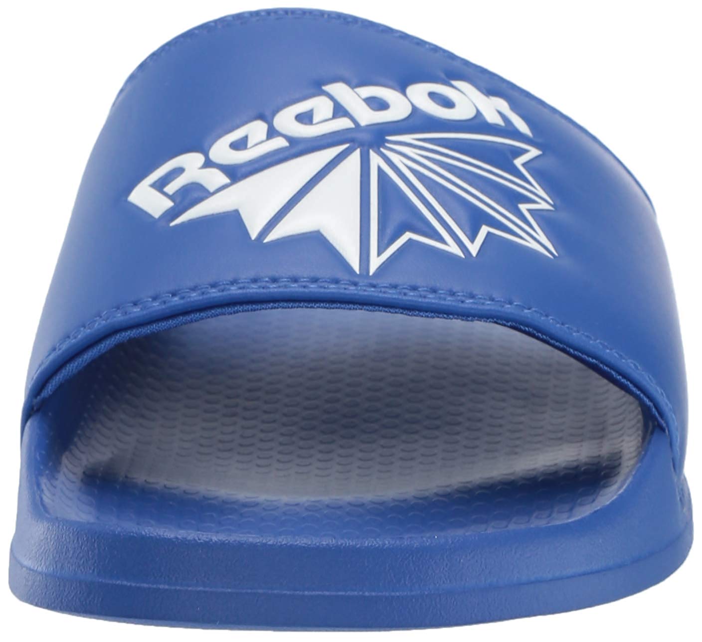 reebok slippers blue