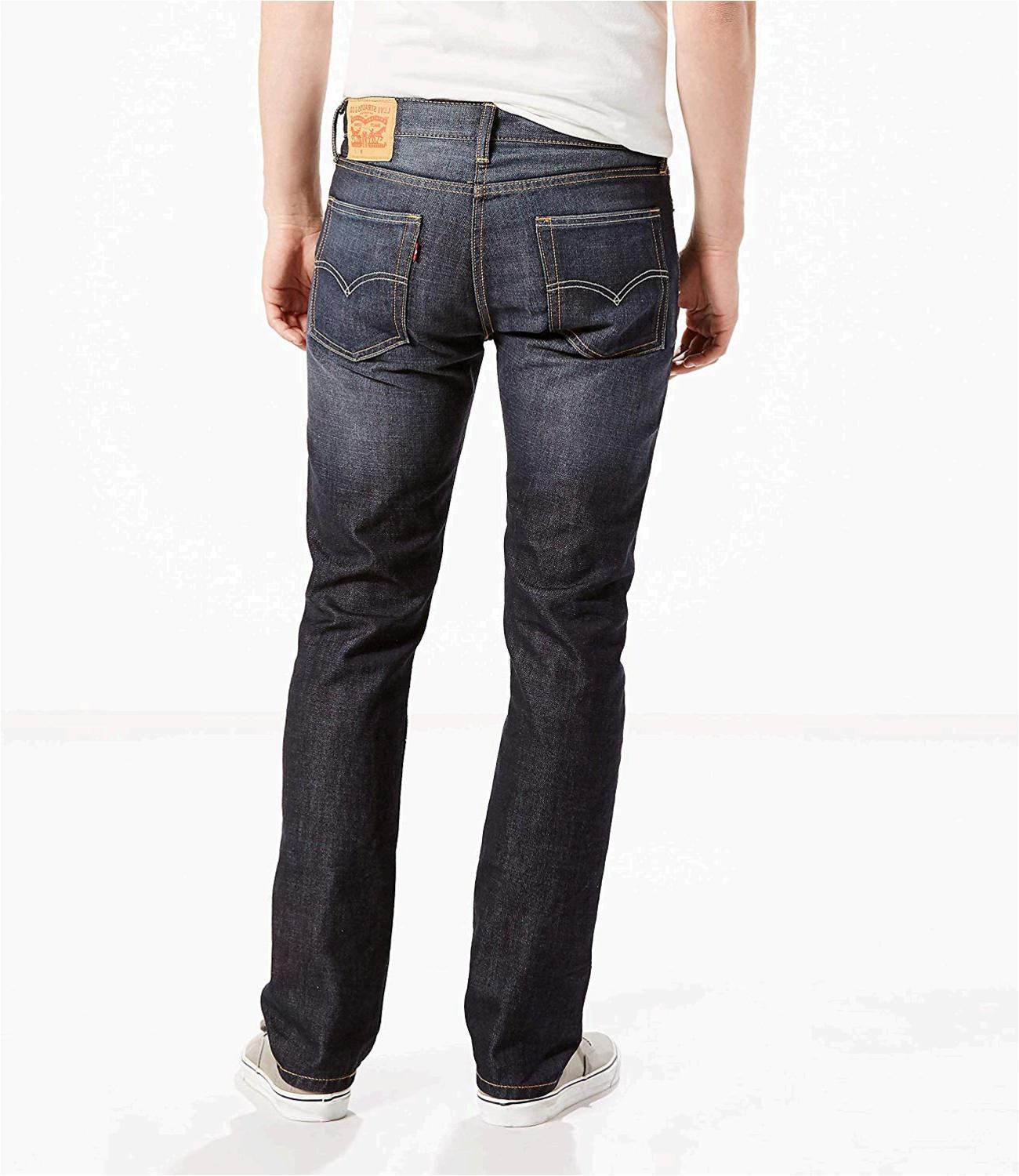 Levi's Men's 513 Stretch Slim Straight Jean, Bowman Lake,, Blue, Size ...