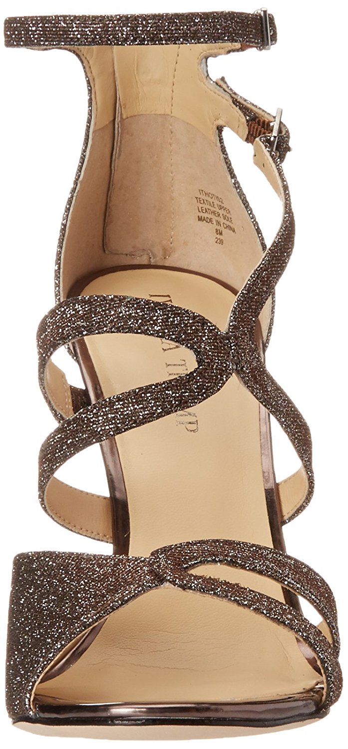 Ivanka Trump Womens Hotis 2 Open Toe Formal Strappy Sandals Bronze Size 100 5 Ivanka Trump Womens Hotis 2 Open Toe Formal Strappy Sandals Bronze Size 100 5