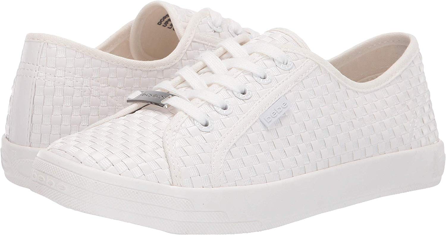 bebe sneakers white