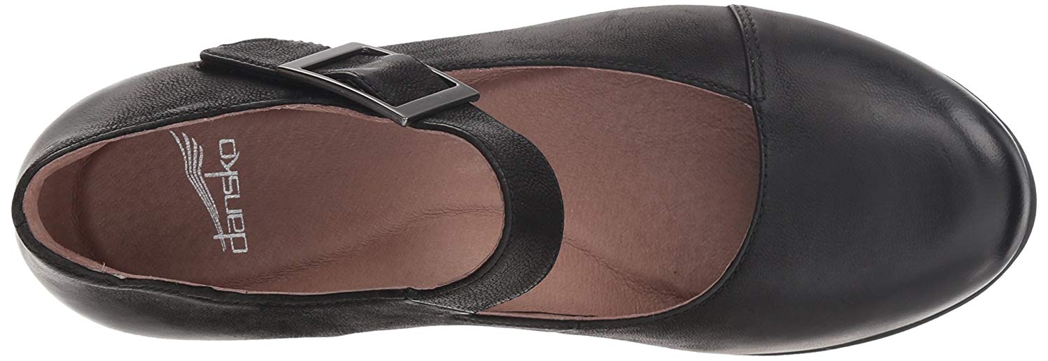 Dansko Women's Roxanne Mary Jane Flat, Black, Size 8.5 6hIO | eBay