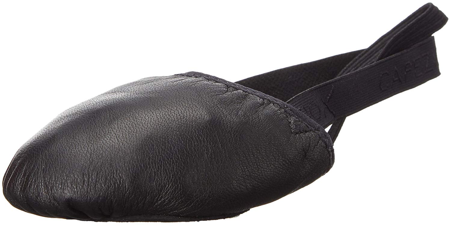 Capezio Leather Pirouette II Dance Shoe, Black, Medium/89